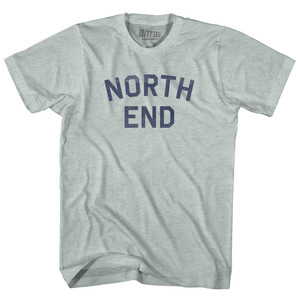 North End Adult Tri-Blend T-shirt - Athletic Cool Grey