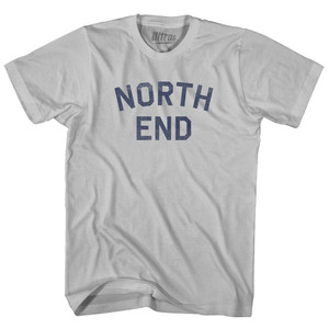 North End Adult Cotton T-shirt - Cool Grey
