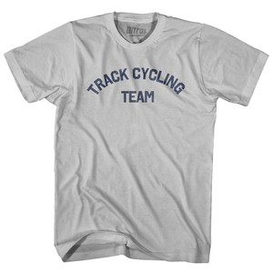 Track Cycling Team Adult Cotton T-shirt - Cool Grey Track Cycling Team Adult Cotton T-shirt - Cool Grey