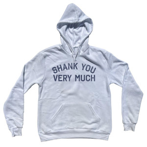 Shank You Very Much Tri-Blend Hoodie - White