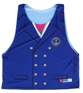 ADULT MEDIUM-Captain Sublimated Lacrosse Pinnie- Final Sale SM4