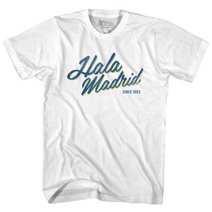 Real Madrid Hala Womens Cotton Junior Cut T-Shirt - White
