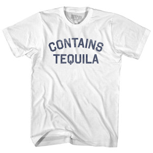 Contains Tequila Youth Cotton T-shirt - White