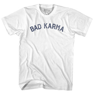 Bad Karma Youth Cotton T-shirt - White