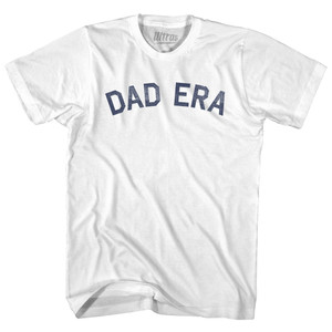 Dad Era Adult Cotton T-shirt - White