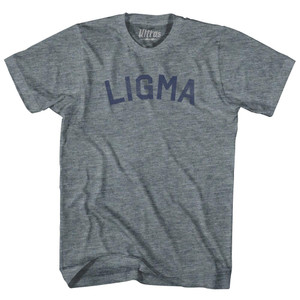 Ligma Adult Tri-Blend T-shirt - Athletic Grey