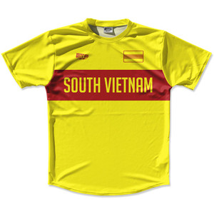 South Vietnam Finish Line Custom Running Shirt Track Cross Made In USA - Yellow Red South Vietnam Finish Line Custom Running Shirt Track Cross Made In USA - Yellow Red