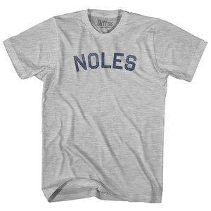 Noles Womens Cotton Junior Cut T-Shirt - Grey Heather
