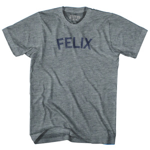 FELIX Adult Tri-Blend T-shirt - Athletic Grey