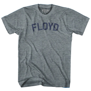 FLOYD Adult Tri-Blend T-shirt - Athletic Grey