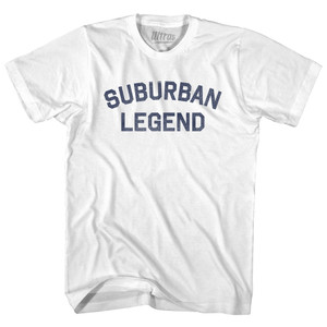 Suburban Legend Youth Cotton T-Shirt - White