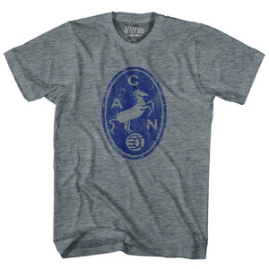 Napoli Vintage Horse Soccer Crest Adult Tri-Blend T-shirt ULT-248034 Napoli Vintage Horse Soccer Crest Adult Tri-Blend T-shirt ULT-248034