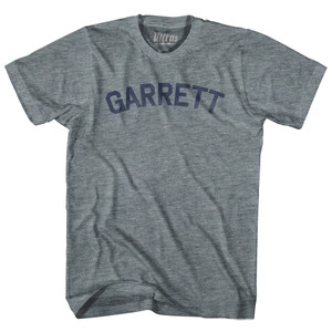 GARRETT Adult Tri-Blend T-shirt - Athletic Grey
