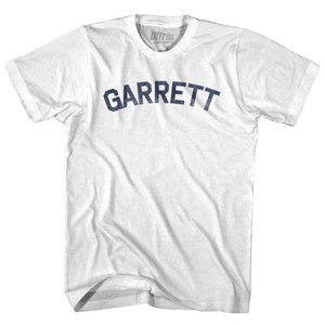 GARRETT Adult Cotton T-shirt - White