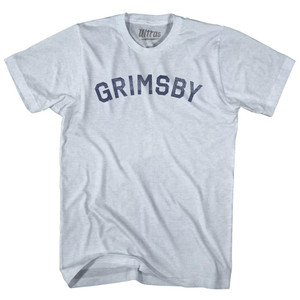 Grimsby Adult Tri-Blend T-shirt - Athletic White