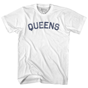 Queens Youth Cotton T-shirt - White