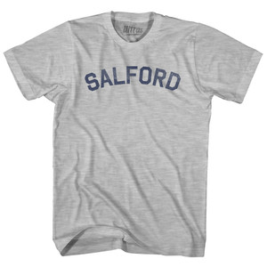 Salford Womens Cotton Junior Cut T-Shirt - Grey Heather