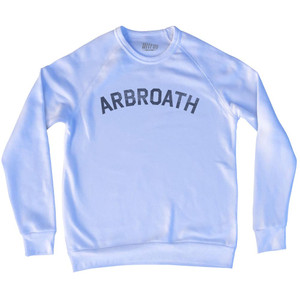 Arbroath Adult Tri-Blend Sweatshirt - White
