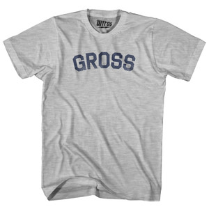 GROSS Adult Cotton T-shirt - Grey Heather