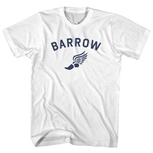 Barrow Running Track Winged Foot Youth Cotton T-shirt - White