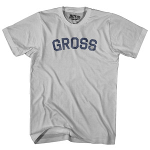 GROSS Adult Cotton T-shirt - Cool Grey