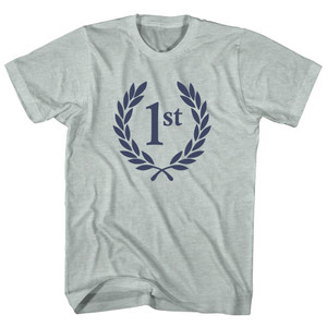First Place Laurel Adult Tri-Blend T-shirt - Athletic Cool Grey