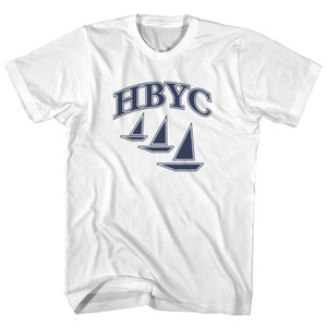 HBYC Hermosa Beach Yacht Club Youth Cotton T-shirt - White