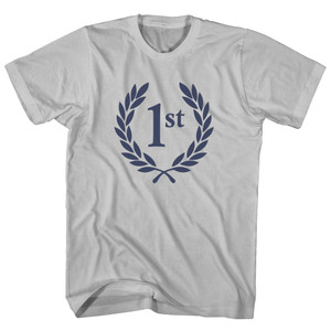 First Place Laurel Adult Cotton T-shirt - Cool Grey