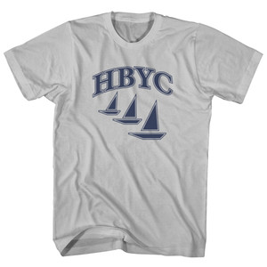 HBYC Hermosa Beach Yacht Club Adult Cotton T-shirt - Cool Grey