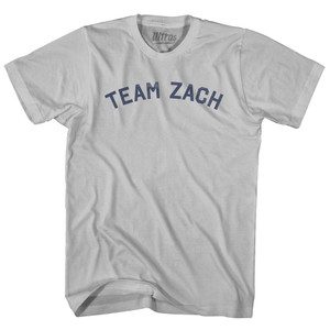 Team Zach Adult Cotton T-shirt - Cool Grey Team Zach Adult Cotton T-shirt - Cool Grey