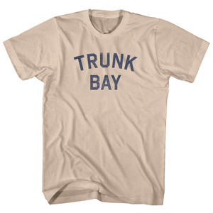 Trunk Bay Adult Cotton T-shirt - Creme