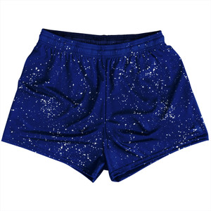 Super Fly Pattern Blue Royal and White Womens & Girls Sport Shorts End Made In USA - Blue Royal and White Super Fly Pattern Blue Royal and White Womens & Girls Sport Shorts End Made In USA - Blue Royal and White