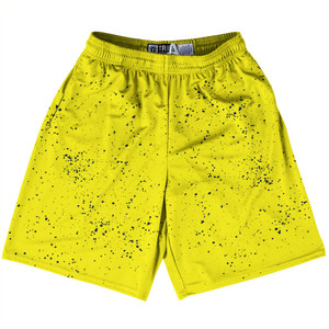 Super Fly Pattern Blue Navy and Yellow Bright Lacrosse Shorts Made In USA - Blue Navy and Yellow Bright Super Fly Pattern Blue Navy and Yellow Bright Lacrosse Shorts Made In USA - Blue Navy and Yellow Bright