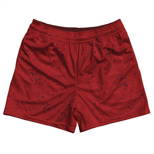 Super Fly Pattern Blue Navy and Red Dark Rugby Shorts Made In USA - Blue Navy and Red Dark Super Fly Pattern Blue Navy and Red Dark Rugby Shorts Made In USA - Blue Navy and Red Dark