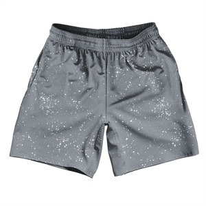Super Fly Pattern Grey Dark and White Soccer Shorts Made In USA - Grey Dark and White Super Fly Pattern Grey Dark and White Soccer Shorts Made In USA - Grey Dark and White