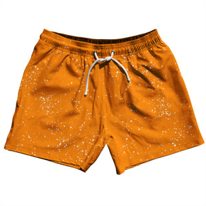 Super Fly Pattern Orange Tennessee and White 5" Swim Shorts Made in USA - Orange Tennessee and White Super Fly Pattern Orange Tennessee and White 5" Swim Shorts Made in USA - Orange Tennessee and White