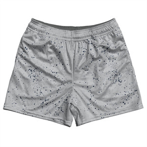 Super Fly Pattern Blue Navy And Grey Medium Rugby Shorts Made In USA - Blue Navy And Grey Medium Super Fly Pattern Blue Navy And Grey Medium Rugby Shorts Made In USA - Blue Navy And Grey Medium