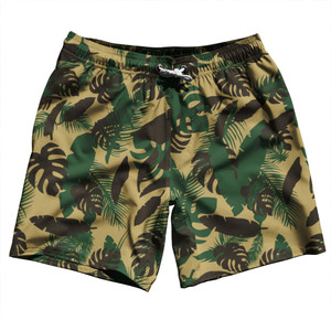 Tropic Thunder Camo Swim Shorts 7" Made in USA - Camo Tropic Thunder Camo Swim Shorts 7" Made in USA - Camo