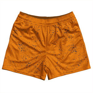 Super Fly Pattern Blue Royal and Tennessee Orange Rugby Shorts Made In USA - Blue Royal and Tennessee Orange Super Fly Pattern Blue Royal and Tennessee Orange Rugby Shorts Made In USA - Blue Royal and Tennessee Orange