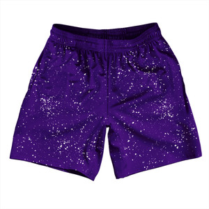 Super Fly Pattern Purple Lakers and White Soccer Shorts Made In USA - Purple Lakers and White Super Fly Pattern Purple Lakers and White Soccer Shorts Made In USA - Purple Lakers and White