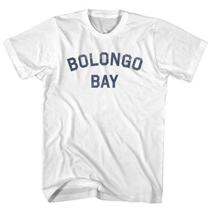 Bolongo Bay Adult Cotton T-shirt - White