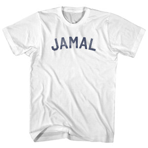 Jamal Womens Cotton Junior Cut T-Shirt - White
