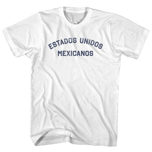 Estados Unidos Mexicanos Youth Cotton T-shirt - White