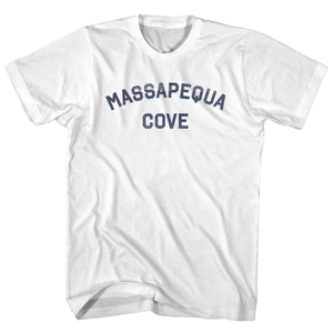 Massapequa Cove Womens Cotton Junior Cut T-Shirt - White