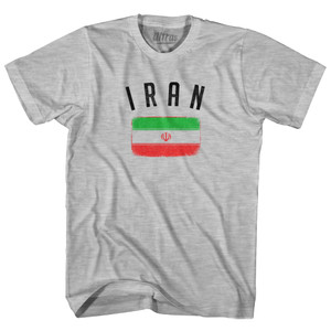 Iran Country Flag Heritage Youth Cotton T-shirt - Grey Heather Iran Country Flag Heritage Youth Cotton T-shirt - Grey Heather