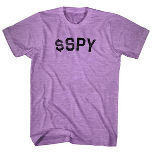 $Spy Adult Tri-Blend T-shirt - Athletic Purple