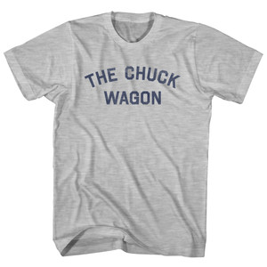 The Chuck Wagon Womens Cotton Junior Cut T-Shirt - Grey Heather