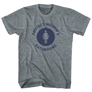 Protect Womens Bathroom Youth Tri-Blend T-shirt - Athletic Grey Protect Womens Bathroom Youth Tri-Blend T-shirt - Athletic Grey