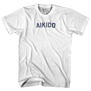 Aikido Youth Cotton T-shirt - White Aikido Youth Cotton T-shirt - White