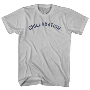Chillaxation Adult Cotton T-shirt - Cool Grey
